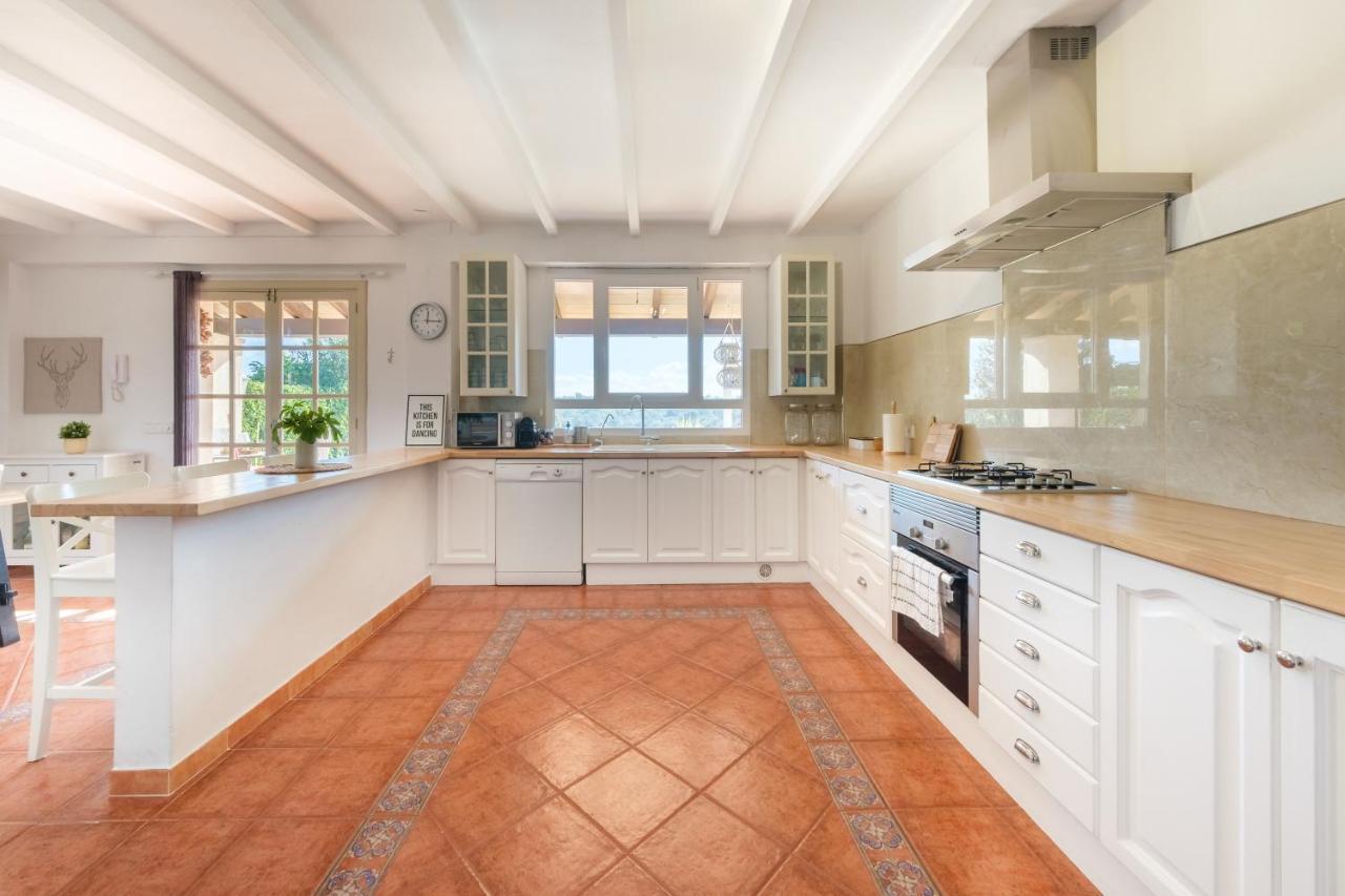 Biniali  Magnifica Villa Tranquila En El Centro De Mallorca מראה חיצוני תמונה